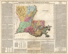 South Map By Henry Charles Carey  &  Isaac Lea