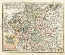 Europe, Europe, Baltic Countries and Germany Map By Adam Friedrich Zurner / Johann Christoph Weigel