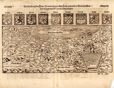 Europe, Baltic Countries and Germany Map By Sebastian Munster