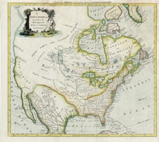 North America Map By Thomas Conder