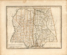 South Map By Thomas Gamaliel Bradford