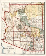 Southwest Map By General Land Office