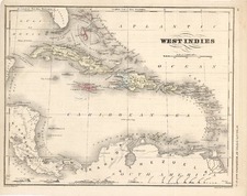 Caribbean Map By Rand McNally & Company