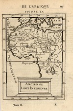 Africa, North Africa and West Africa Map By Alain Manesson Mallet