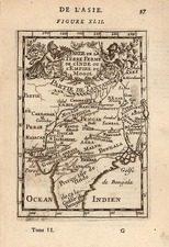 Asia, India and Central Asia & Caucasus Map By Alain Manesson Mallet