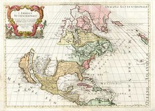 North America Map By Giacomo Giovanni Rossi