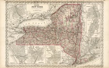  Map By G.W.  & C.B. Colton