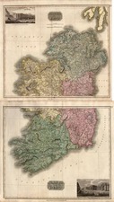 Europe and British Isles Map By John Thomson