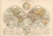 World and World Map By Drioux et Leroy