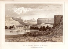 Southwest and Rocky Mountains Map By U.S. Pacific RR Survey