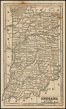 Midwest Map By Ensign, Bridgeman & Fanning