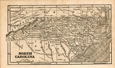 Southeast Map By Ensign, Bridgeman & Fanning
