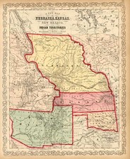 Midwest, Plains, Southwest and Rocky Mountains Map By Charles Desilver