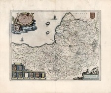 Europe and British Isles Map By Willem Janszoon Blaeu