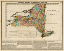  Map By Henry Charles Carey  &  Isaac Lea