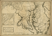 Mid-Atlantic Map By Mathew Carey