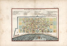 South Map By Jacques Nicolas Bellin