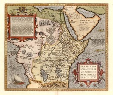 Africa, Africa, North Africa, East Africa and West Africa Map By Abraham Ortelius