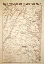 Mid-Atlantic and Southeast Map By Louis Prang