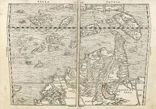 Asia, China, Japan, Southeast Asia and Philippines Map By Giovanni Battista Ramusio