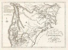 Texas, Midwest, Plains and Rocky Mountains Map By Zebulon Montgomery Pike