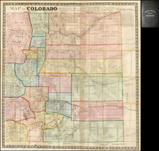 Colorado and Colorado Map By J.H. Bonsall  &  E.H. Kellogg