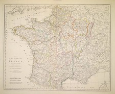 Europe and France Map By Robert Sayer