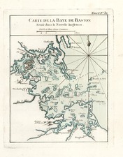  Map By Jacques Nicolas Bellin