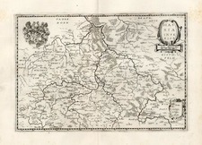 Europe and Germany Map By Matthaus Merian