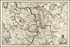 Europe and Germany Map By Matthaus Merian