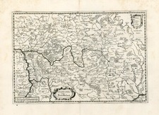 Europe and Germany Map By Matthaus Merian