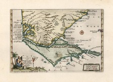 South America Map By Pieter van der Aa