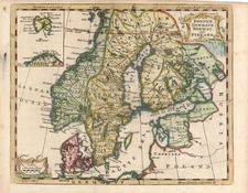 Europe and Scandinavia Map By Thomas Jefferys