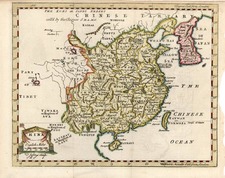 Asia, China, Korea and Central Asia & Caucasus Map By Thomas Jefferys