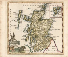 Europe and British Isles Map By Thomas Jefferys