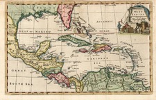 South, Southeast, Caribbean and Central America Map By Thomas Jefferys