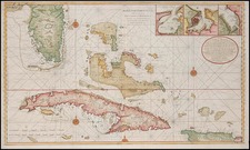 Southeast and Caribbean Map By Gerard Van Keulen