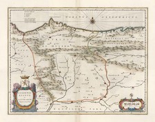 Europe and Spain Map By Willem Janszoon Blaeu