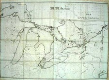 Midwest and Canada Map By John Smyth / Nathaniel Currier