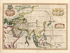 Asia, Asia, Southeast Asia, Australia & Oceania and Oceania Map By Edward Wells