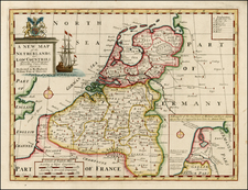 Netherlands Map By Edward Wells