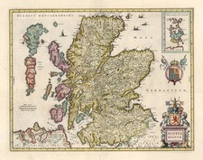 Scotland Map By Jan Jansson