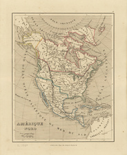 North America Map By Binet