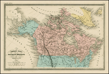 Alaska and Canada Map By Alexandre Vuillemin