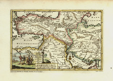 Europe, Turkey, Mediterranean, Asia, Middle East and Turkey & Asia Minor Map By Pieter van der Aa