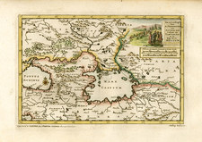 Europe, Russia, Balkans, Asia, Central Asia & Caucasus and Russia in Asia Map By Pieter van der Aa