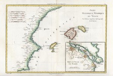 Europe, Spain and Balearic Islands Map By Rigobert Bonne