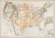 United States Map By Drioux et Leroy