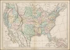 United States Map By Drioux et Leroy