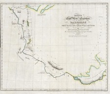 World, Polar Maps and Canada Map By Sir John Franklin